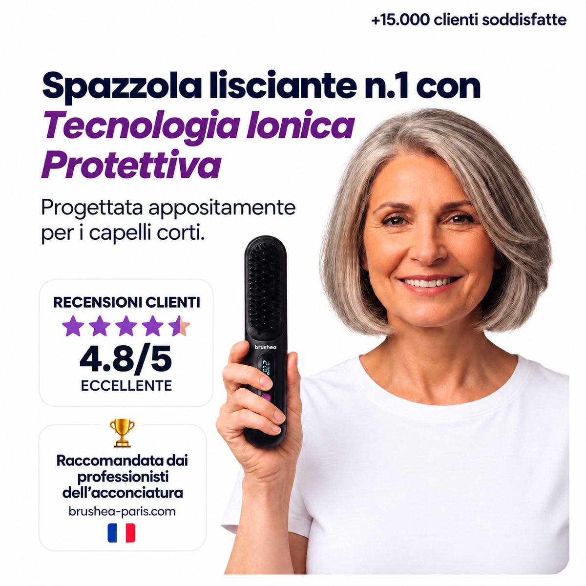 Pettinati in meno di 5 minuti, ovunque e in qualsiasi momento